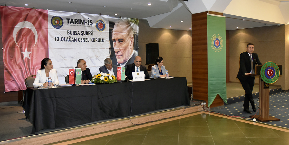 SENDİKAMIZ BURSA ŞUBESİ 13. OLAĞAN GENEL KURULU TAMAMLANMIŞTIR