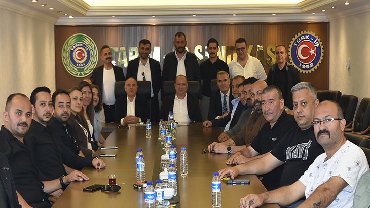 Tarım-İş Sendikamızda Birlik ve Dayanışma: Ankara Şubemizden Bayramlaşma Ziyareti